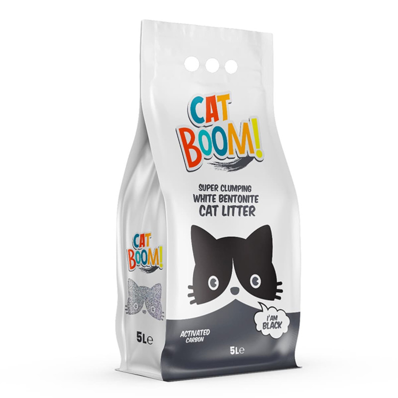 Φωτογραφία προϊόντος: Cat Boom 5 LT Άμμος Γάτας Activated Carbon