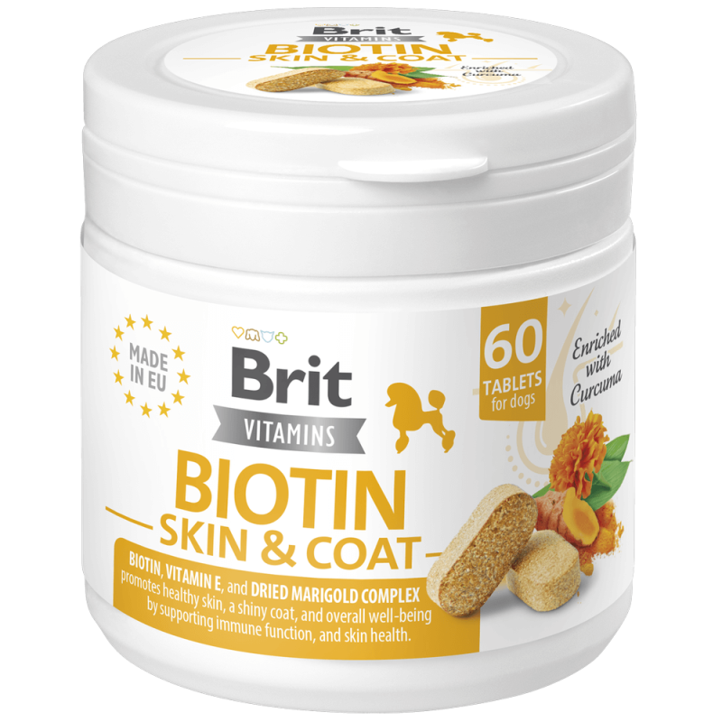 Φωτογραφία προϊόντος: Brit Vitamins Biotin Skin&Coat 120g