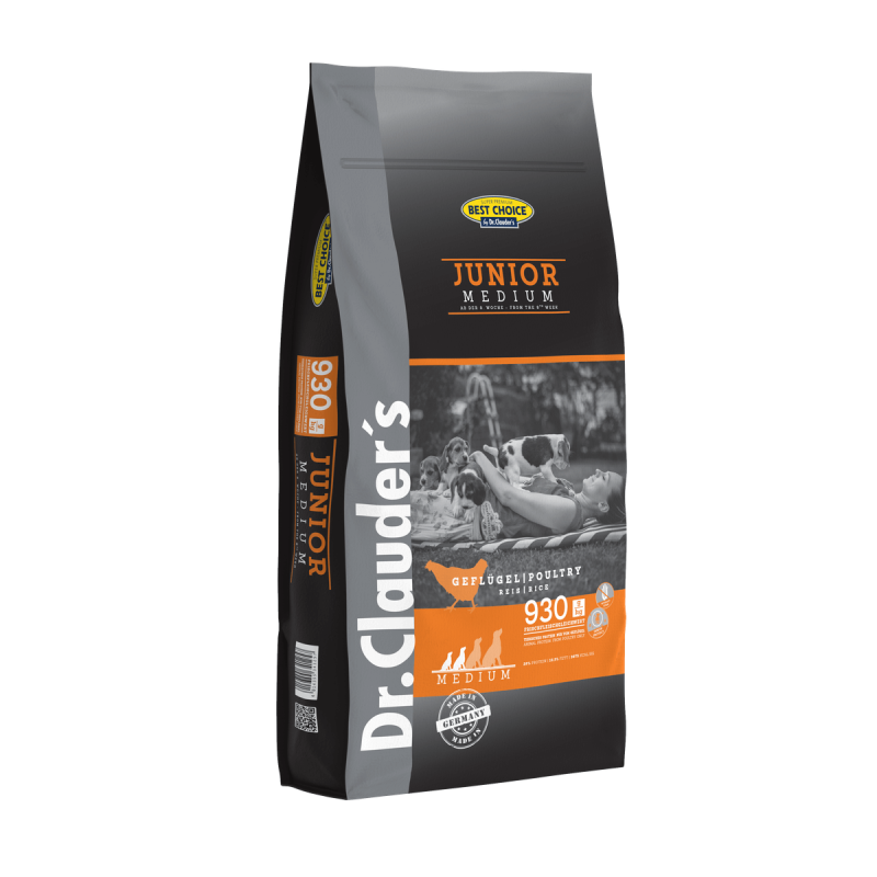 Φωτογραφία προϊόντος: Dr. Clauder's Best Choice Junior SB/MB Κοτόπουλο 12,5kg