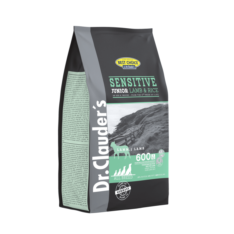 Φωτογραφία προϊόντος: Dr. Clauder's Best Choice Junior Sensitive Αρνί & Ρύζι 350gr