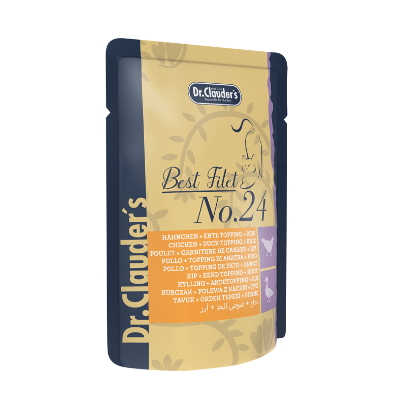 Φωτογραφία προϊόντος: Dr. Clauder's Best Filet No 24 100gr