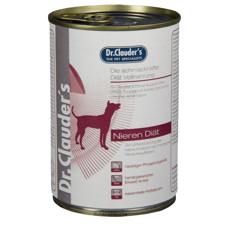 Φωτογραφία προϊόντος: Dr. Clauder's Dog RSD Kidney Diet 400gr