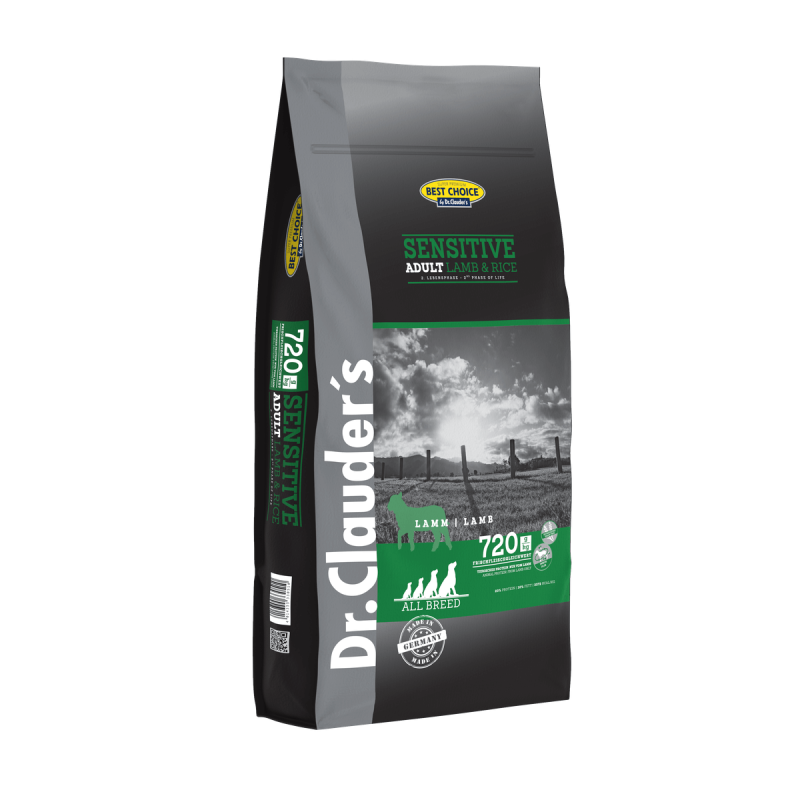 Φωτογραφία προϊόντος: Dr. Clauder's Best Choice Adult Sensitive Αρνί & Ρύζι 12,5kg