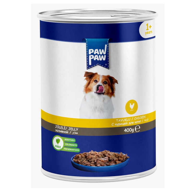 Φωτογραφία προϊόντος: Pawpaw Low Grain 400gr Υγρή Τροφή για Ενήλικους Σκύλους με Κοτόπουλο
