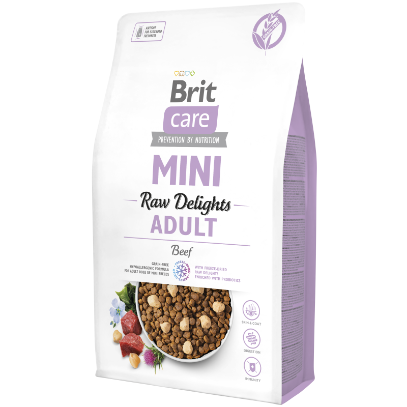 Φωτογραφία προϊόντος: Brit Care Mini FD Raw Delight Adult Beef 2kg