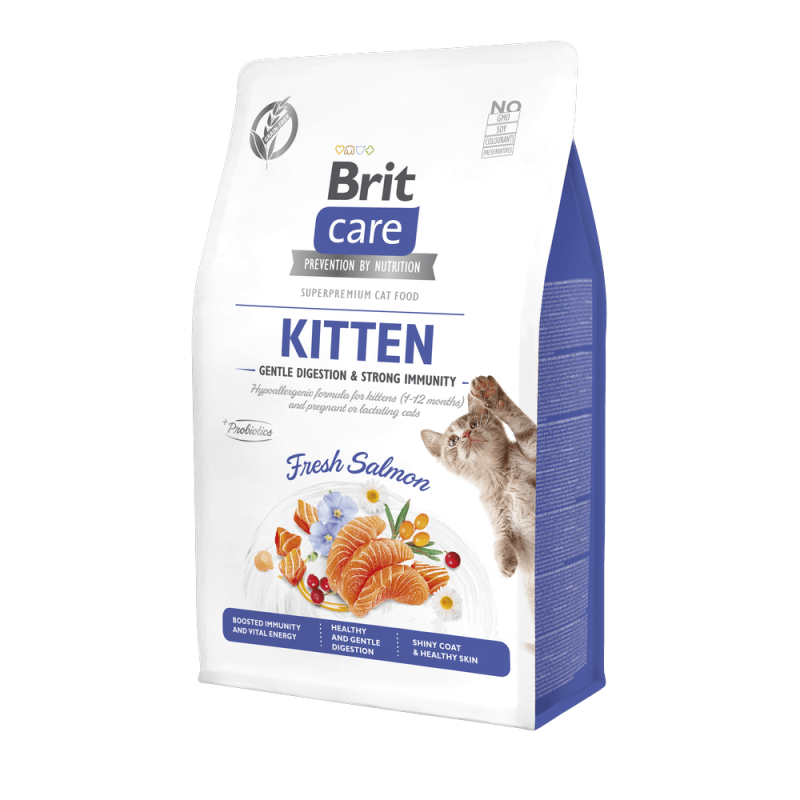 Φωτογραφία προϊόντος: Brit Care Cat GF Kitten Salmon 0.4gr