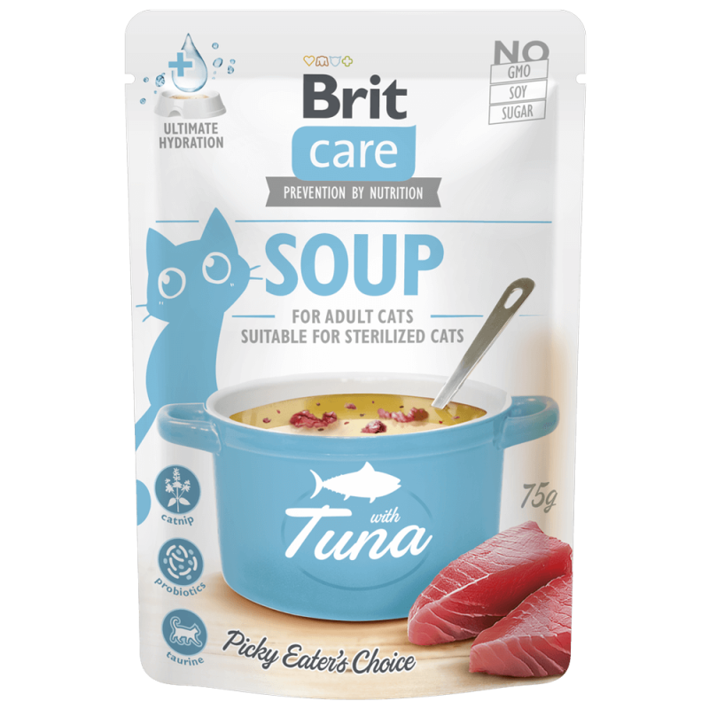 Φωτογραφία προϊόντος: Brit Care Cat Soup with Tuna 75gr