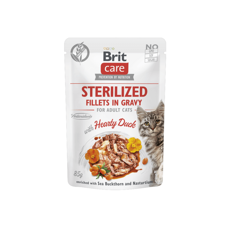 Φωτογραφία προϊόντος: Brit Care φακ. Sterilised Hearty Duck 85gr