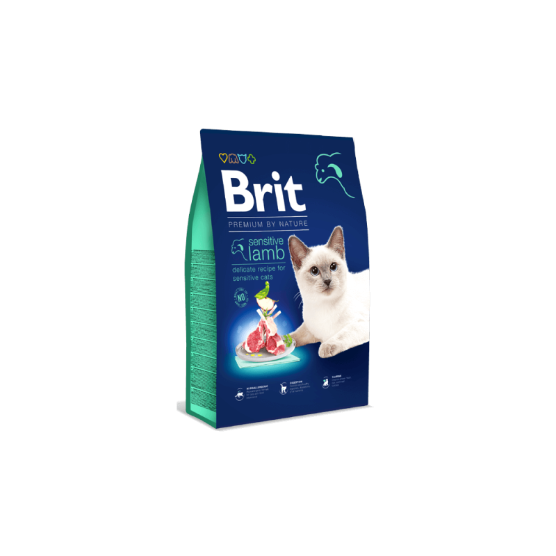 Φωτογραφία προϊόντος: Brit Premium By Nature Cat Sensitive Lamb 8kg