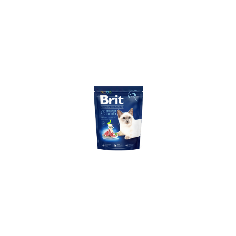 Φωτογραφία προϊόντος: Brit Premium By Nature Cat Sterilized Lamb 300gr