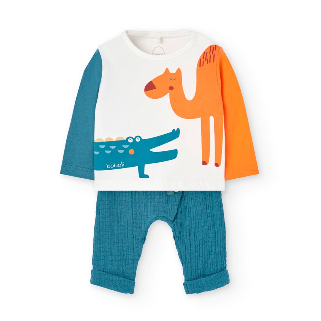 Φωτογραφία προϊόντος: BOBOLI Βρεφικό Σετ πολύχρωμο 121149-1111