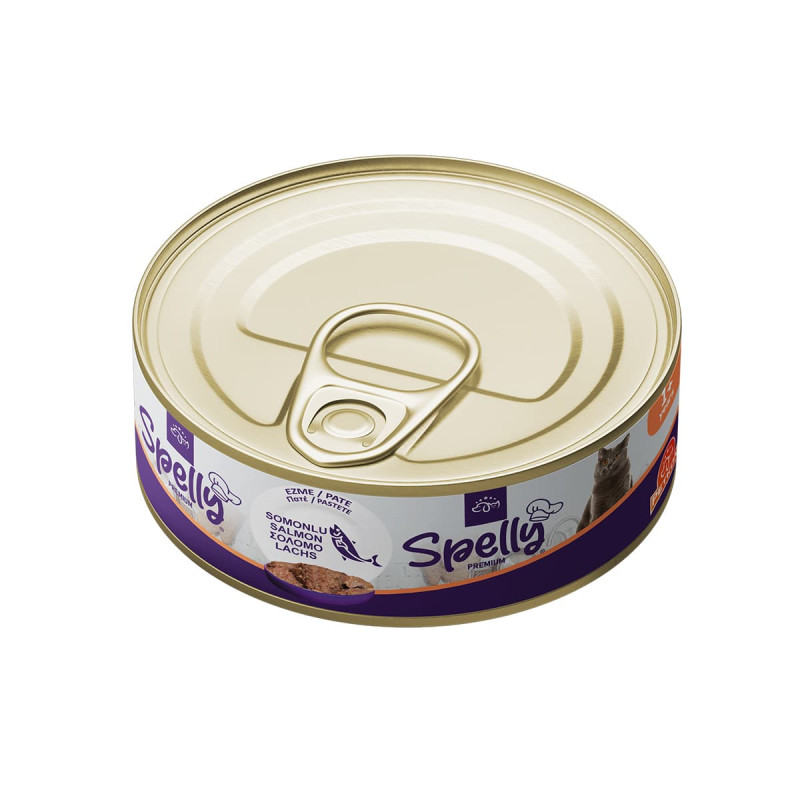 Φωτογραφία προϊόντος: Spelly Premium Πατέ Σολομός για Ενήλικες Γάτες 100gr