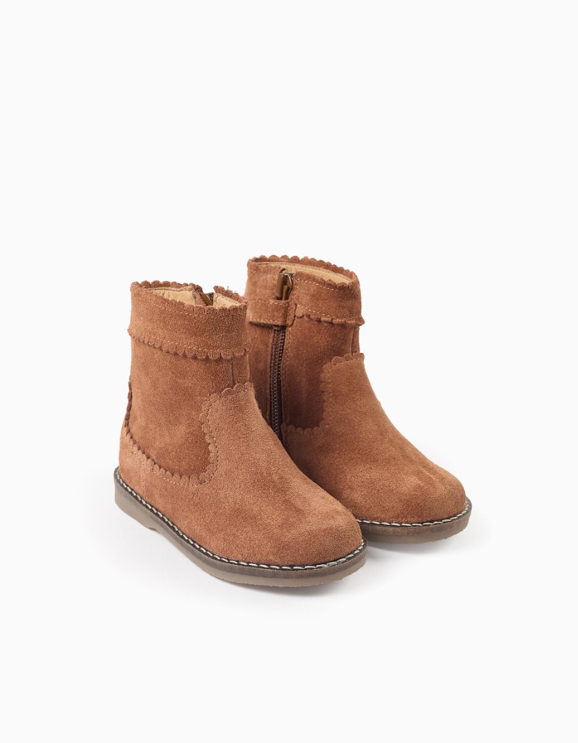 Φωτογραφία προϊόντος: ZIPPY Μποτάκι Suede Camel Leather 31075128005