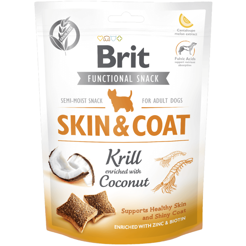 Φωτογραφία προϊόντος: Brit Dog Snack Functional Skin & Coat 150G