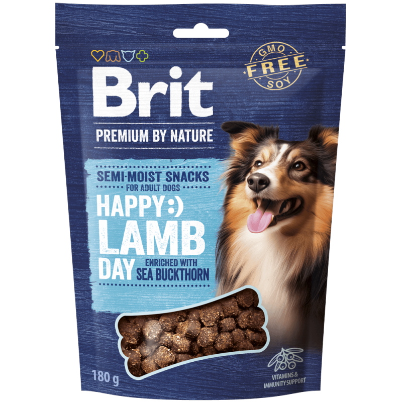 Φωτογραφία προϊόντος: Brit PR Dog SN Semi-Moist Lamb&Sea Buckthorn 180g
