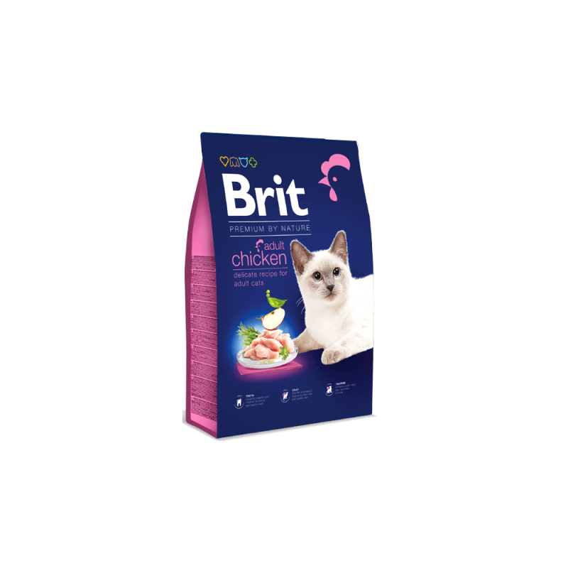 Φωτογραφία προϊόντος: Brit Premium By Nature Cat Adult Chicken 8kg