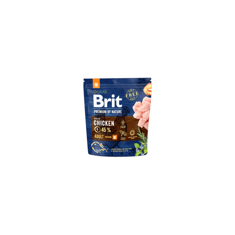 Φωτογραφία προϊόντος: Brit Premium By Nature Adult Μ 1kg
