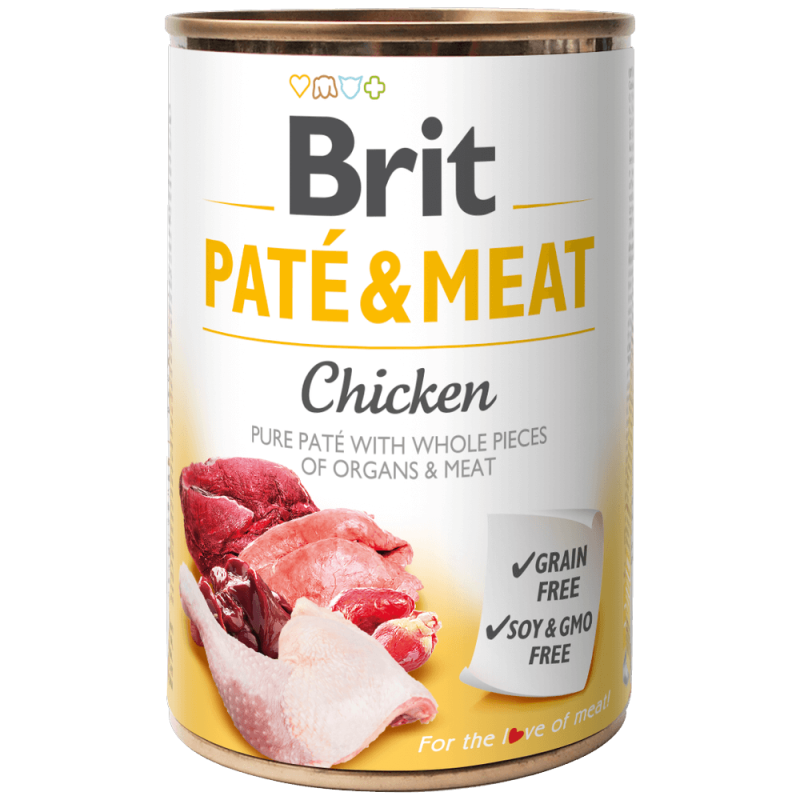 Φωτογραφία προϊόντος: Brit Dog Cans Pate&Meat Chicken 800gr