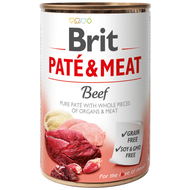 Φωτογραφία προϊόντος: Brit Dog Cans Pate&Meat Beef 400gr