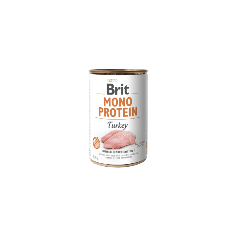 Φωτογραφία προϊόντος: Brit Dog Cans Monoprotein Turkey 400gr