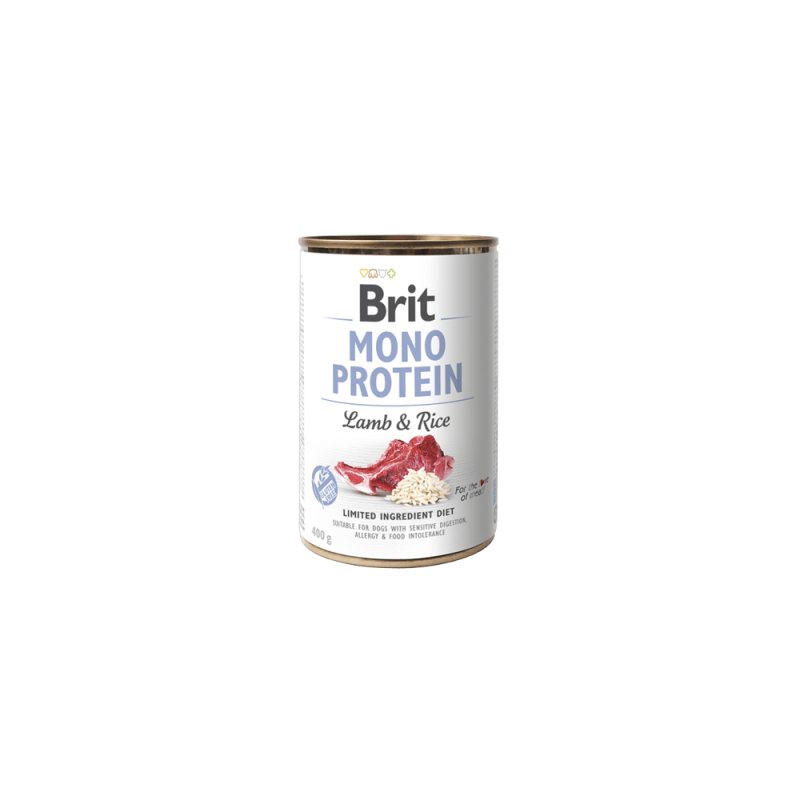 Φωτογραφία προϊόντος: Brit Dog Cans Monoprotein Lamb & Rice 400gr