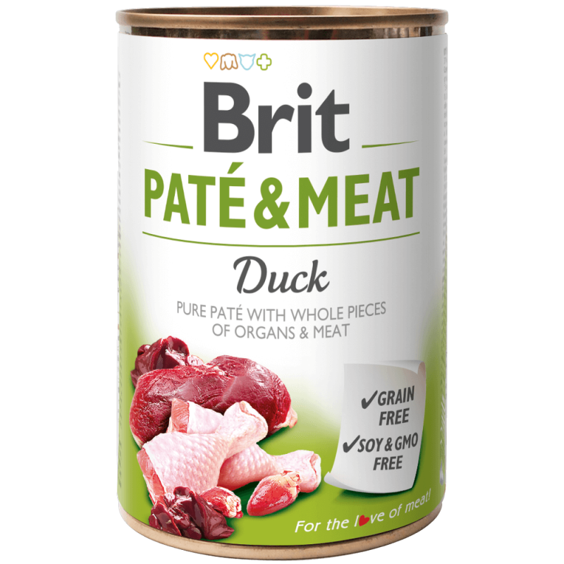 Φωτογραφία προϊόντος: Brit Dog Cans Pate&Meat Duck 800gr