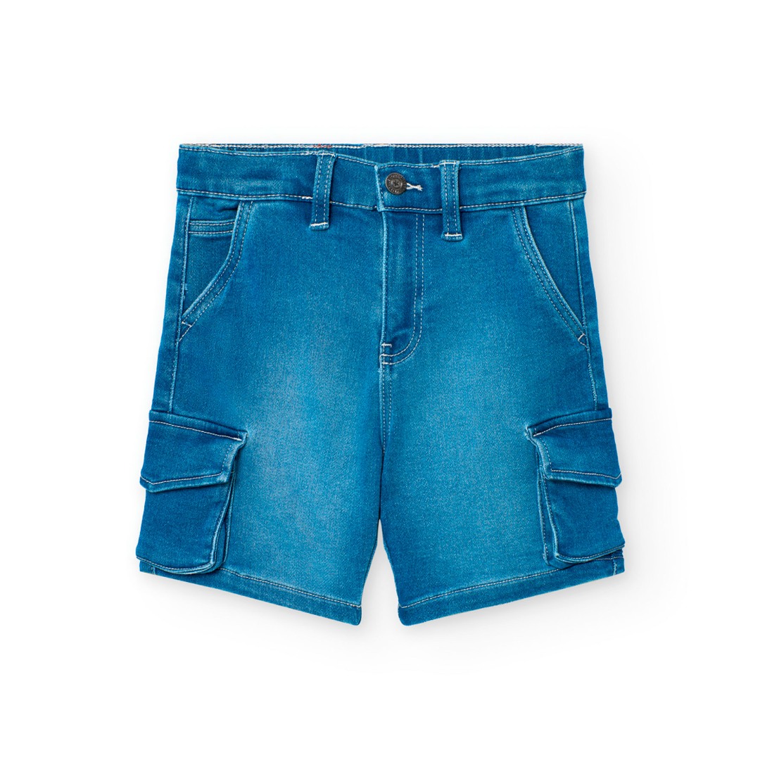 Φωτογραφία προϊόντος: BOBOLI Παιδική Βερμούδα Denim 521053 Dirty
