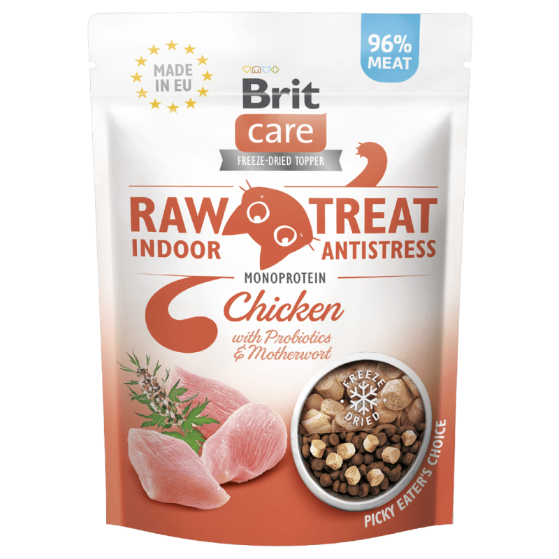 Φωτογραφία προϊόντος: Brit Cat Raw Treat Indoor&Antistress 40g