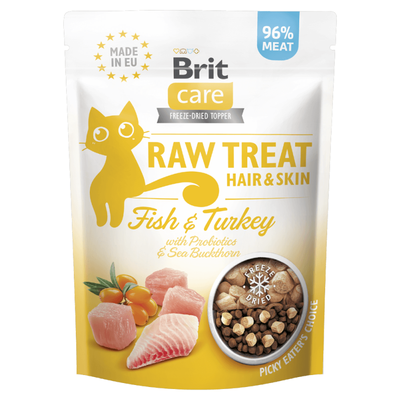 Φωτογραφία προϊόντος: Brit Cat Raw Treat Hair&Skin 40g