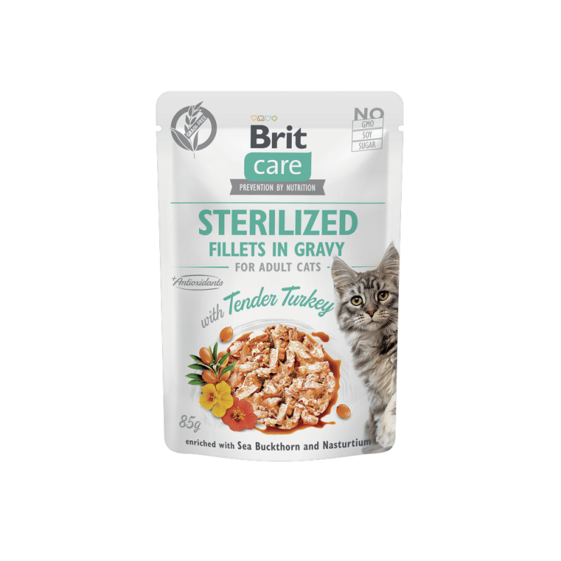 Φωτογραφία προϊόντος: Brit Care φακ. Sterilised Tender Turkey 85gr