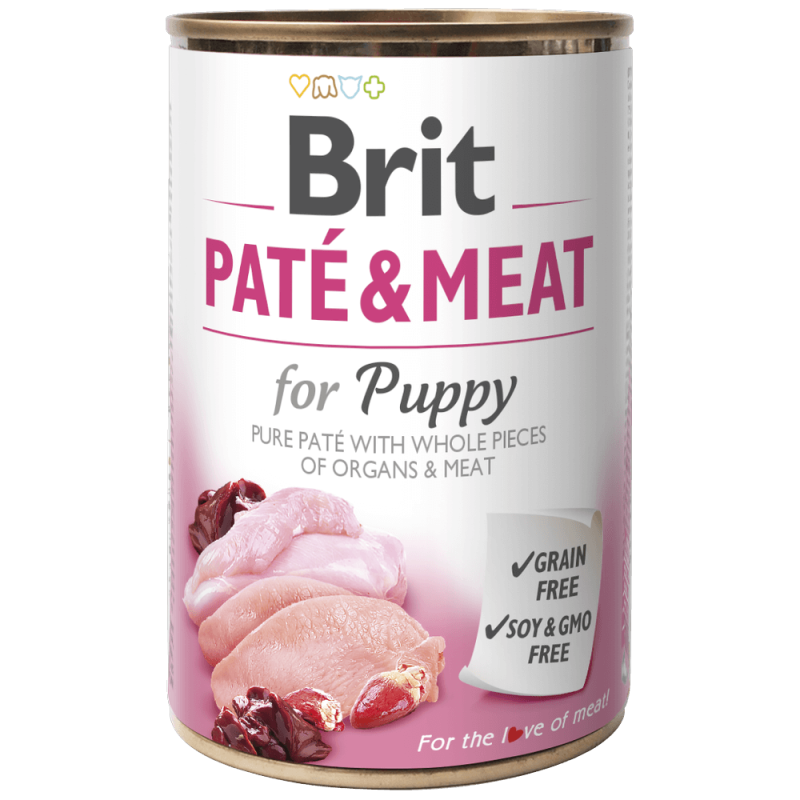 Φωτογραφία προϊόντος: Brit Dog Cans Pate&Meat Puppy 400gr