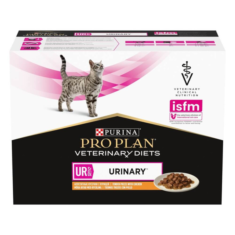 Φωτογραφία προϊόντος: Purina ProPlan PPVD UR Cat Κομματάκια σε σάλτσα Κοτόπουλο 10x85g