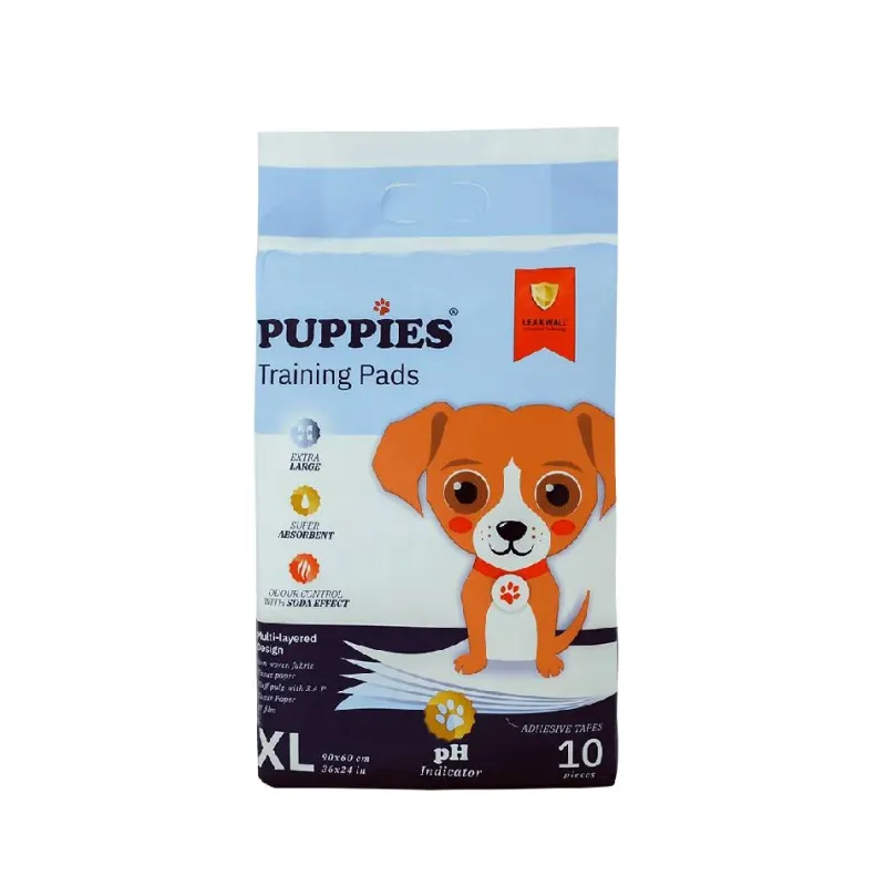 Φωτογραφία προϊόντος: Puppies Εκπαιδευτικές Πάνες με δείκτη PH - XL (10 Τεμ) 60 * 90 cm