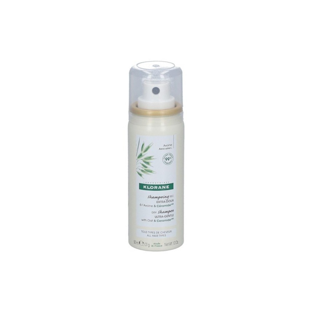 Φωτογραφία προϊόντος: Klorane Dry Shampoo Avoine & Ceramide, Ξηρό Σαμπουάν σε Σπρέι 50ml