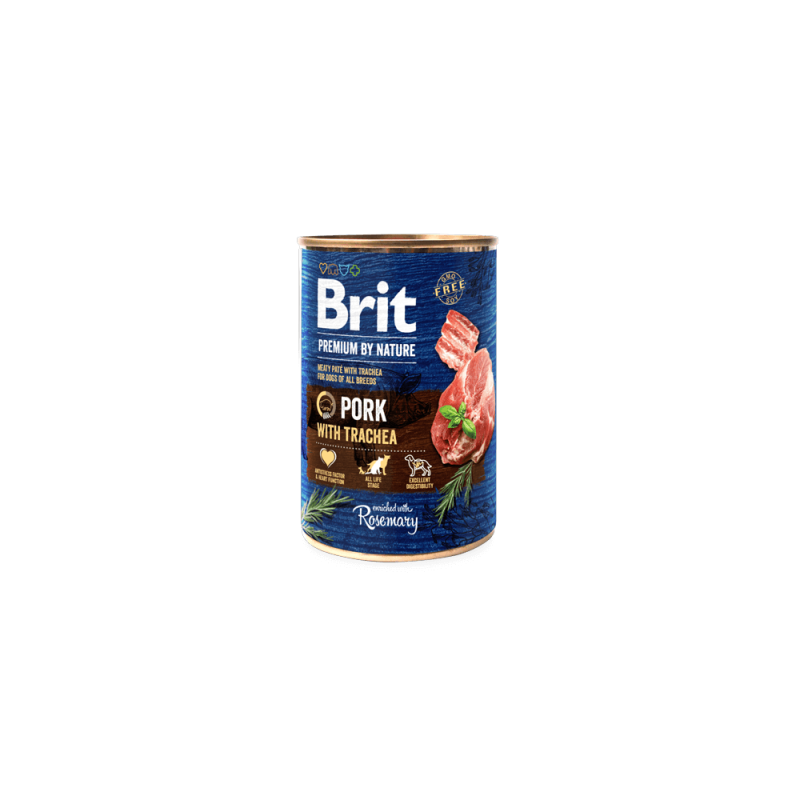Φωτογραφία προϊόντος: Brit Premium Cans Pork with Trachea 400gr