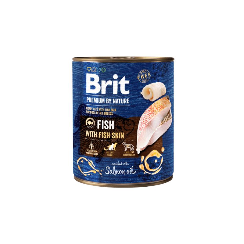 Φωτογραφία προϊόντος: Brit Premium Cans Fish with Fish Skin 800gr