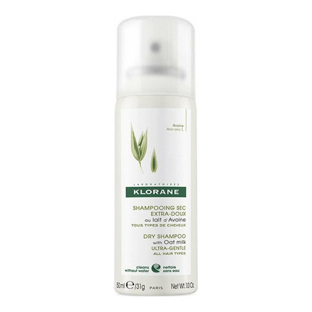 Φωτογραφία προϊόντος: Klorane Shampooing Sec au Lait d’Avoine Shampoo για Ξηρό Λούσιμο με Εκχύλισμα Βρώμης 50ml