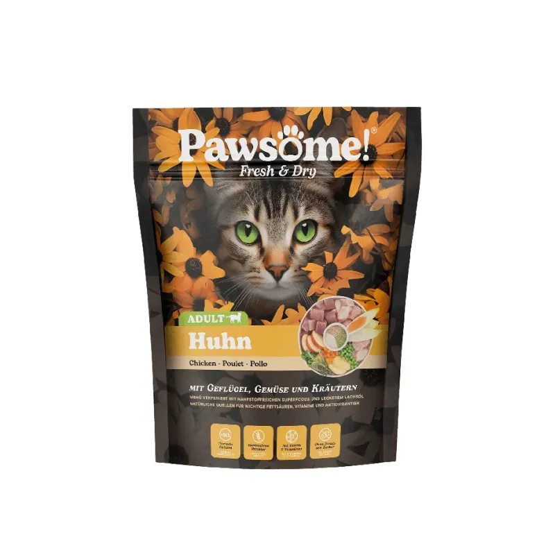 Φωτογραφία προϊόντος: Pawsome Adult Fresh & Dry Κοτόπουλο 750gr