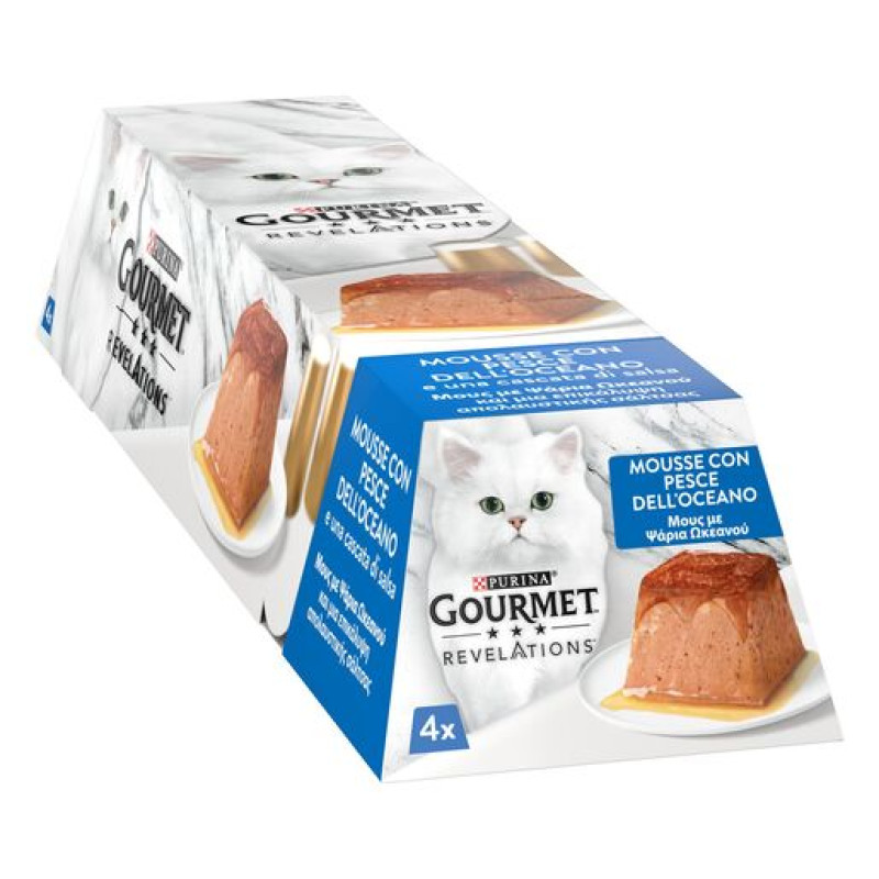 Φωτογραφία προϊόντος: Purina Gourmet Revelations Μους Ψάρια Ωκεανού 4x57g