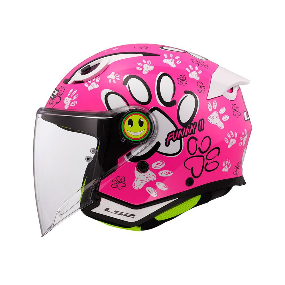 Φωτογραφία προϊόντος: ΠΑΙΔΙΚΟ ΚΡΑΝΟΣ JET OF622 FUNNY II PAWS GLOSS PINK ECE 22.06 | LS2