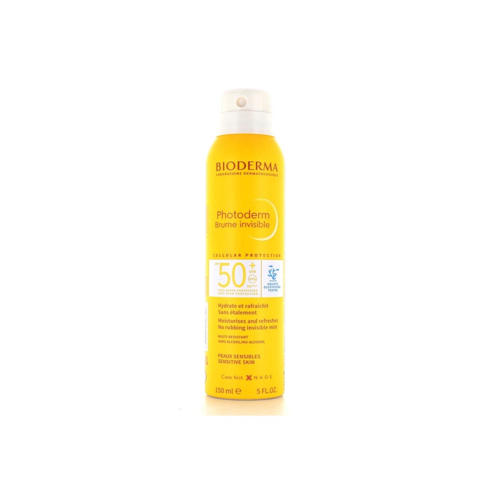 Φωτογραφία προϊόντος: Bioderma Photoderm Brume Solaire Invisible Ενυδατικό Αντηλιακό Mist SPF50+ 150ml