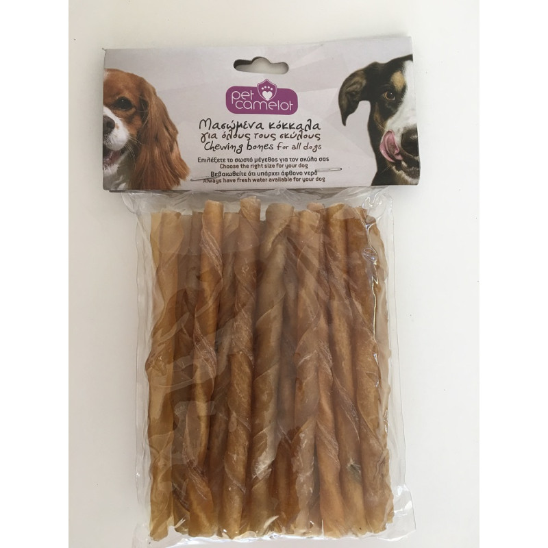 Φωτογραφία προϊόντος: Pet Camelot Στριφτό Stick Φυσικό 12.70cm-8gr 20pcs