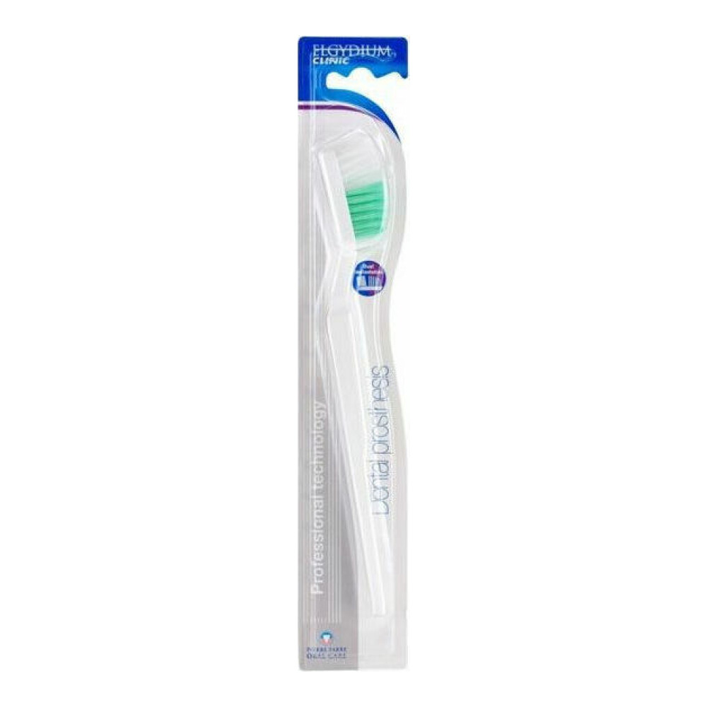 Φωτογραφία προϊόντος: Elgydium Clinic Dental Prosthesis Οδοντόβουρτσα για την φροντίδα τεχνητών οδοντοστοιχιών (Λευκό) 1τμχ
