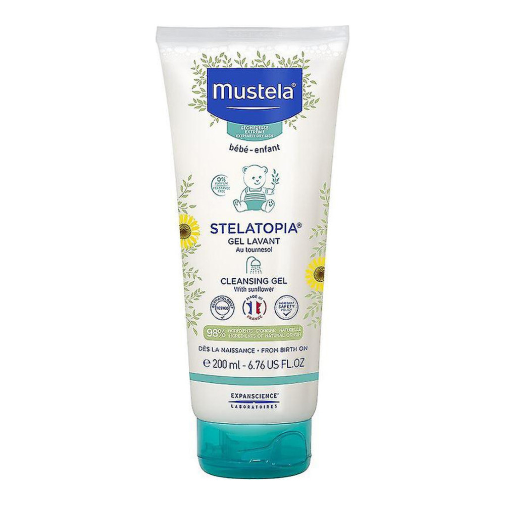 Φωτογραφία προϊόντος: Mustela Stelatopia Cleansing Gel 200ml (Αφροντούς για σώμα & Μαλλιά)