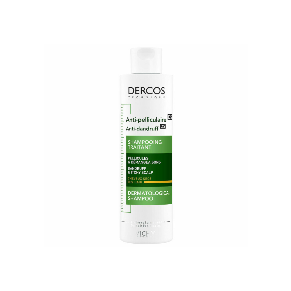 Φωτογραφία προϊόντος: Vichy Dercos Anti-Dandruff Shampoo Dry Hair Αντιπυτιριδικό Σαμπουάν για Ξηρά Μαλλιά 200ml