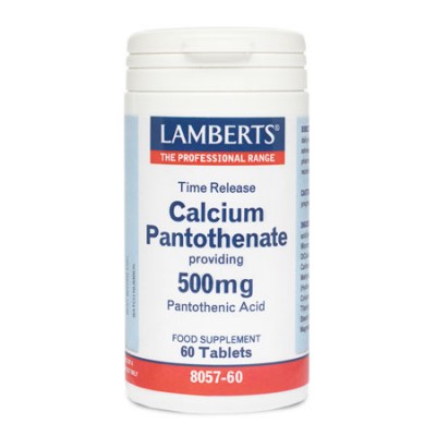 Φωτογραφία προϊόντος: Lamberts Calcium Pantothenate 500mg