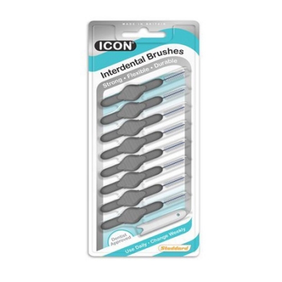 Φωτογραφία προϊόντος: Stoddard Interdental Brushes 1.3mm X-Large, Μεσοδόντια Βουρτσάκια Γκρι 8τμχ