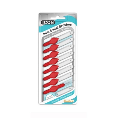 Φωτογραφία προϊόντος: Stoddard Interdental Brushes 0.5mm Xx-Fine, Μεσοδόντια Βουρτσάκια Κόκκινα 8τμχ