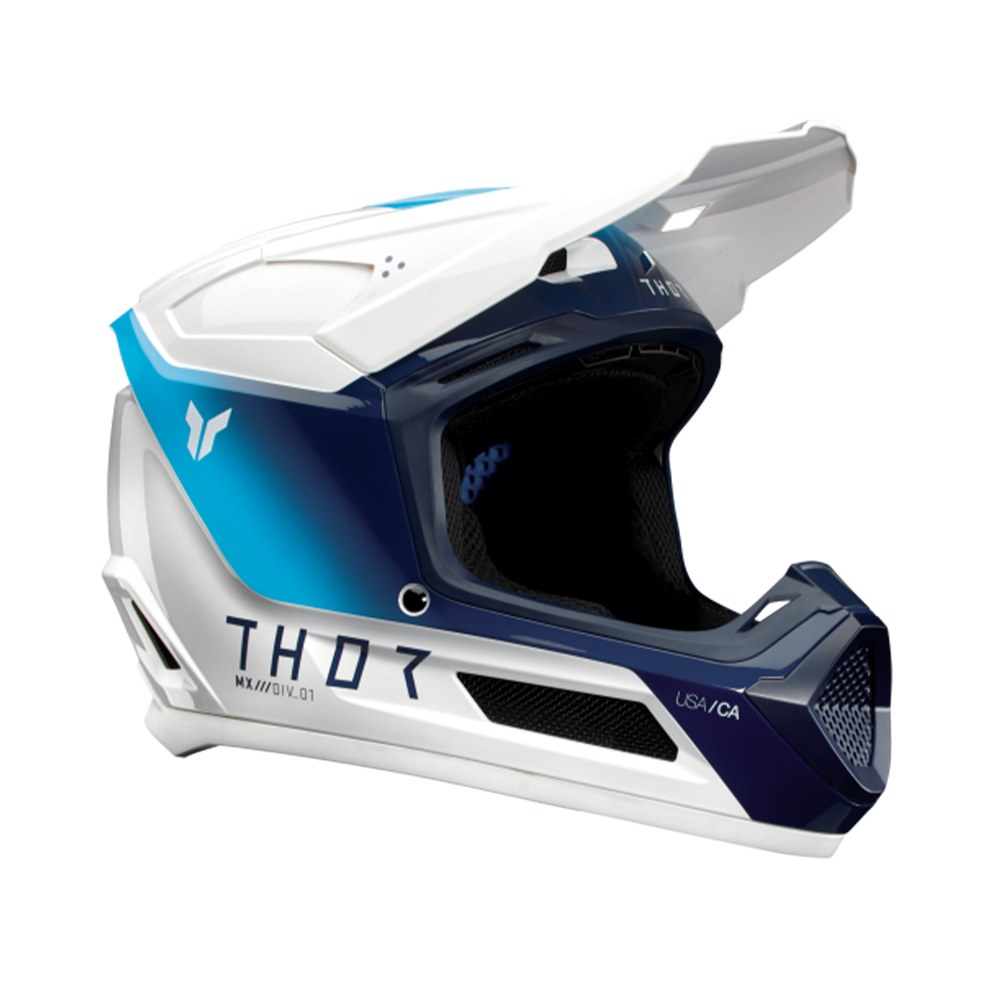Φωτογραφία προϊόντος: Παιδικό Κράνος MX Youth Helmet Fleet Storm Navy ECE 22.06 THOR