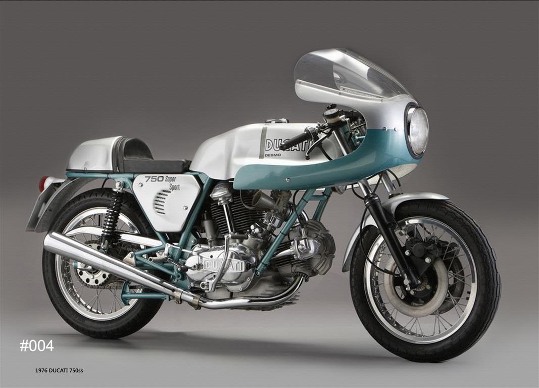 Φωτογραφία προϊόντος: ΚΑΜΒΑΣ 1976 DUCATI 750SS #004 |CANVAS